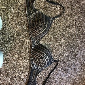 NWOT Victoria’s Secret Black lace bra
